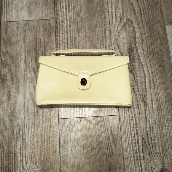 Vintage Vtg. 60 s Margolin Globe Trotter Premium Flight Bag envelope purse - Picture 2 of 13